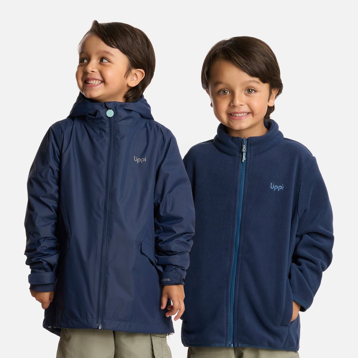 LIPPI - Chaqueta Niño Snowball Fusion-3 Hoody Jacket Azul Marino Lippi