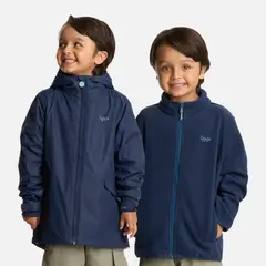 LIPPI - Chaqueta Niño Snowball Fusion-3 Hoody Jacket Azul Marino