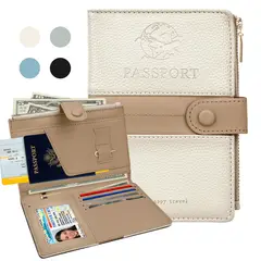 YAYKO - Estuche Porta Pasaporte Funda Protectora Rfid
