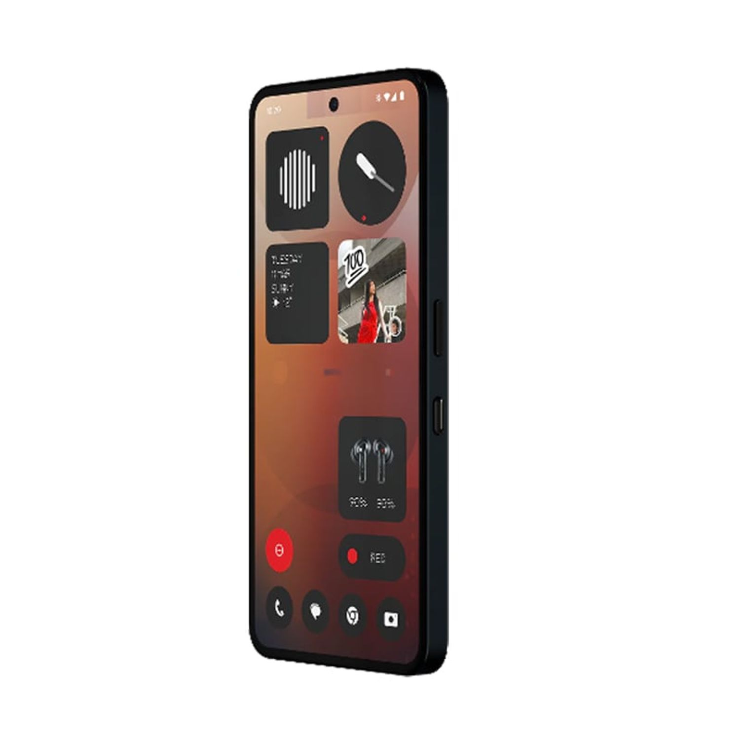 【美品】Nothing Phone (3a) ブラック 本体 箱付き NOTHING Cellphone Nothing Phone 3a 5G 8GB 128GB - Negro A509