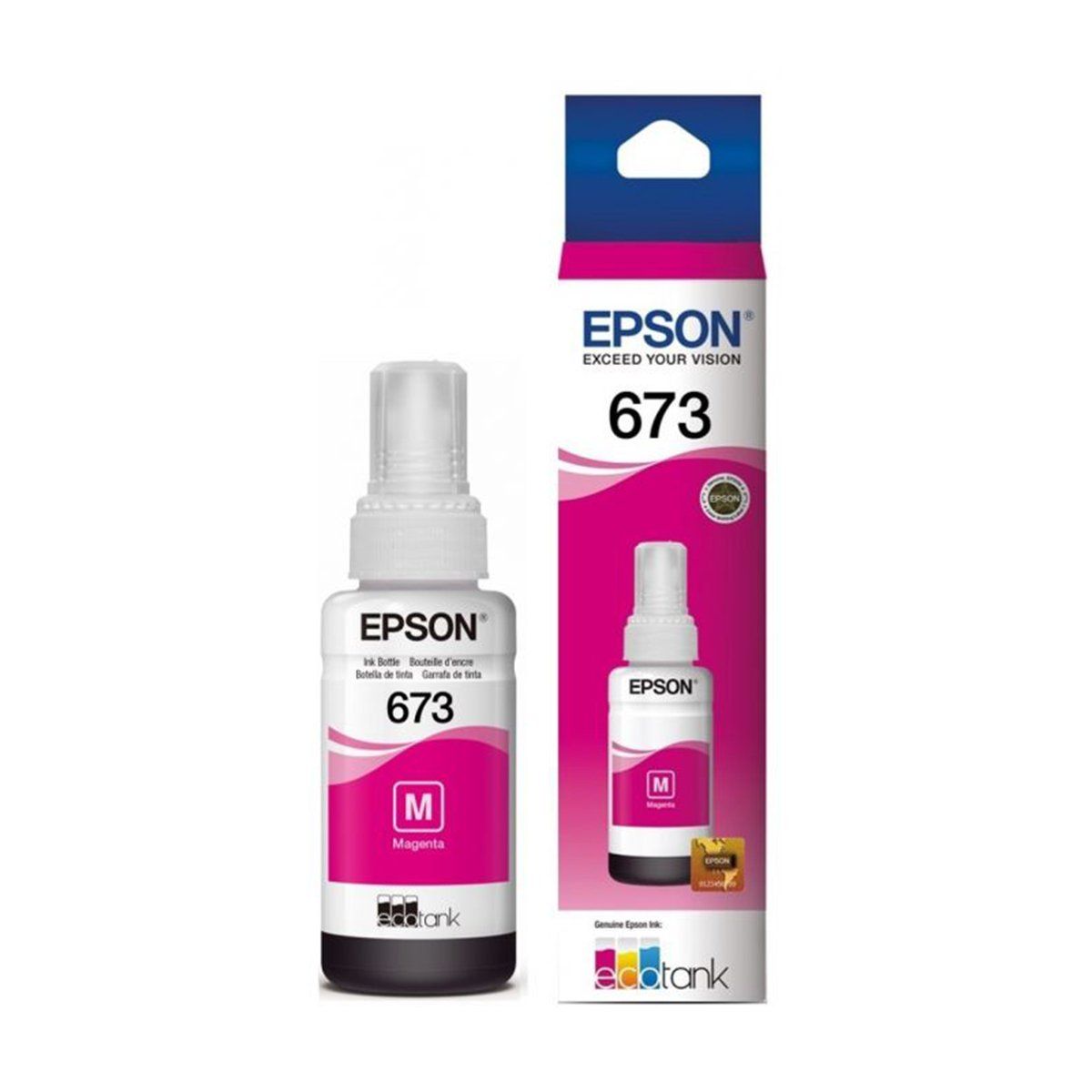 EPSON - Botella de tinta T673 Magenta 70ml