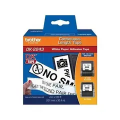 BROTHER - Etiqueta Adhesiva Continua DK-2243 102 mm x 30m