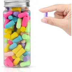 KUANGYE - 60 Pares Auditivos Oído Tapones Oidos Para Ruido Dormir