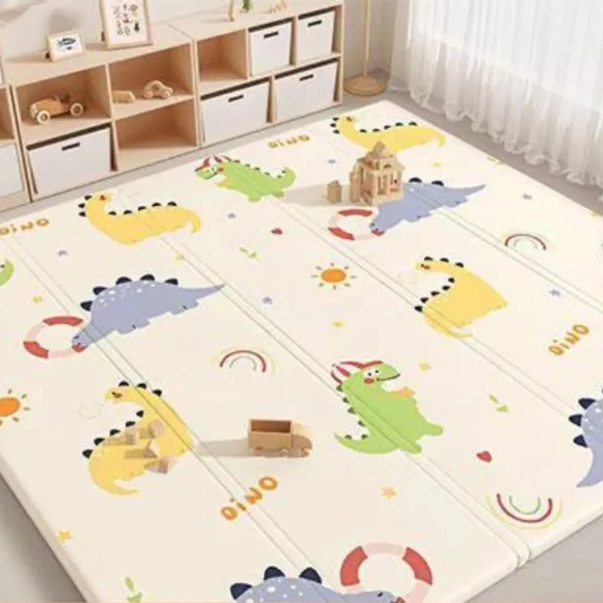 Alfombra Antigolpes Plegable Para Niñas Bebes 180cmx200cmab, marca HOMER OUTDOOR - Foto 2