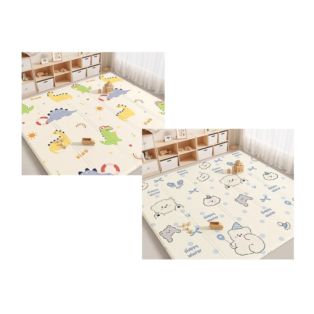 Alfombra Antigolpes Plegable Para Niñas Bebes 180cmx200cmab, marca HOMER OUTDOOR - Foto Principal