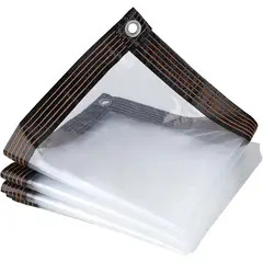 KUANGYE - Lonas Transparentes Resistentes Impermeables 3x4 M