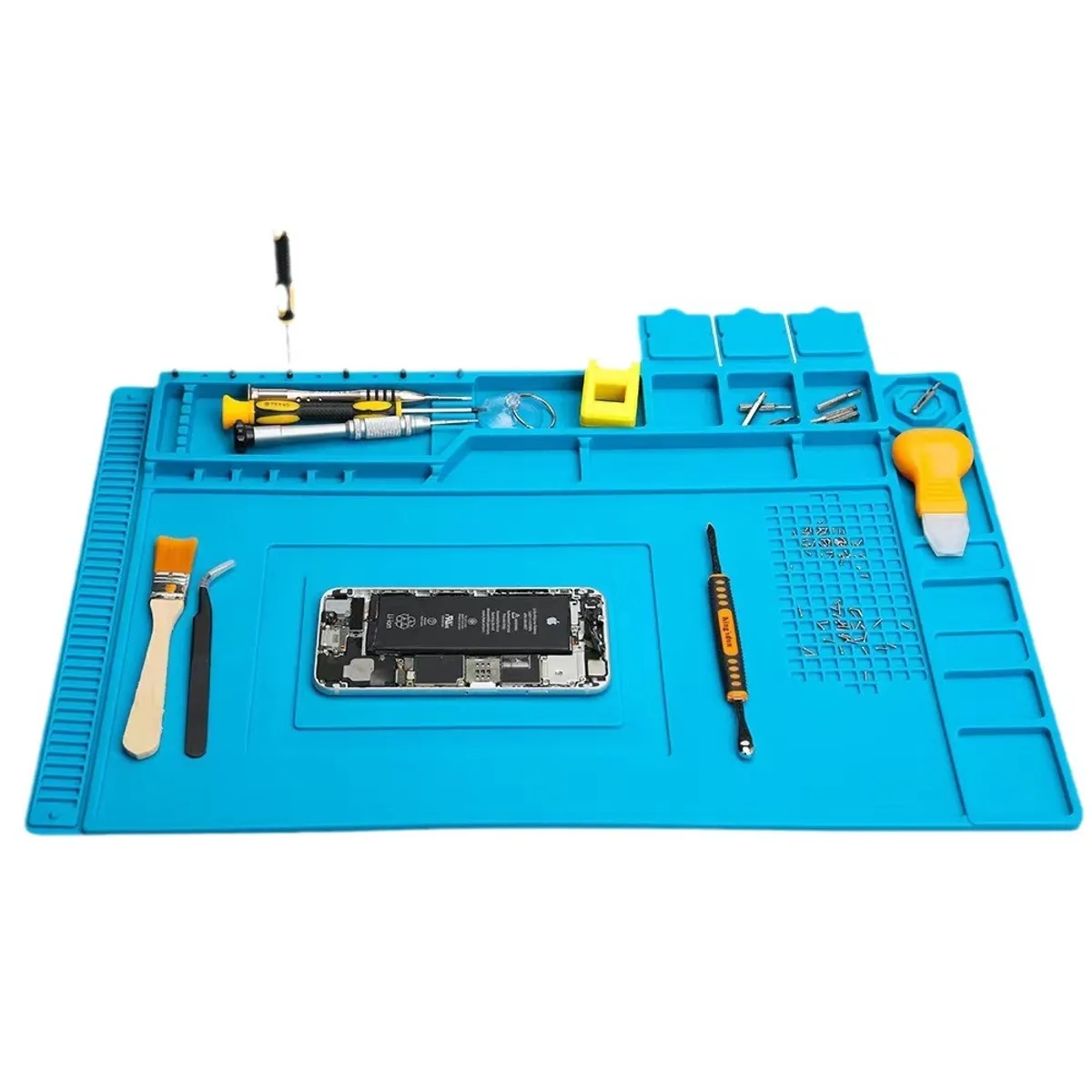 KUANGYE - Tapete Antiestatico Área De Trabajo 45 X 30 Cm Silicon