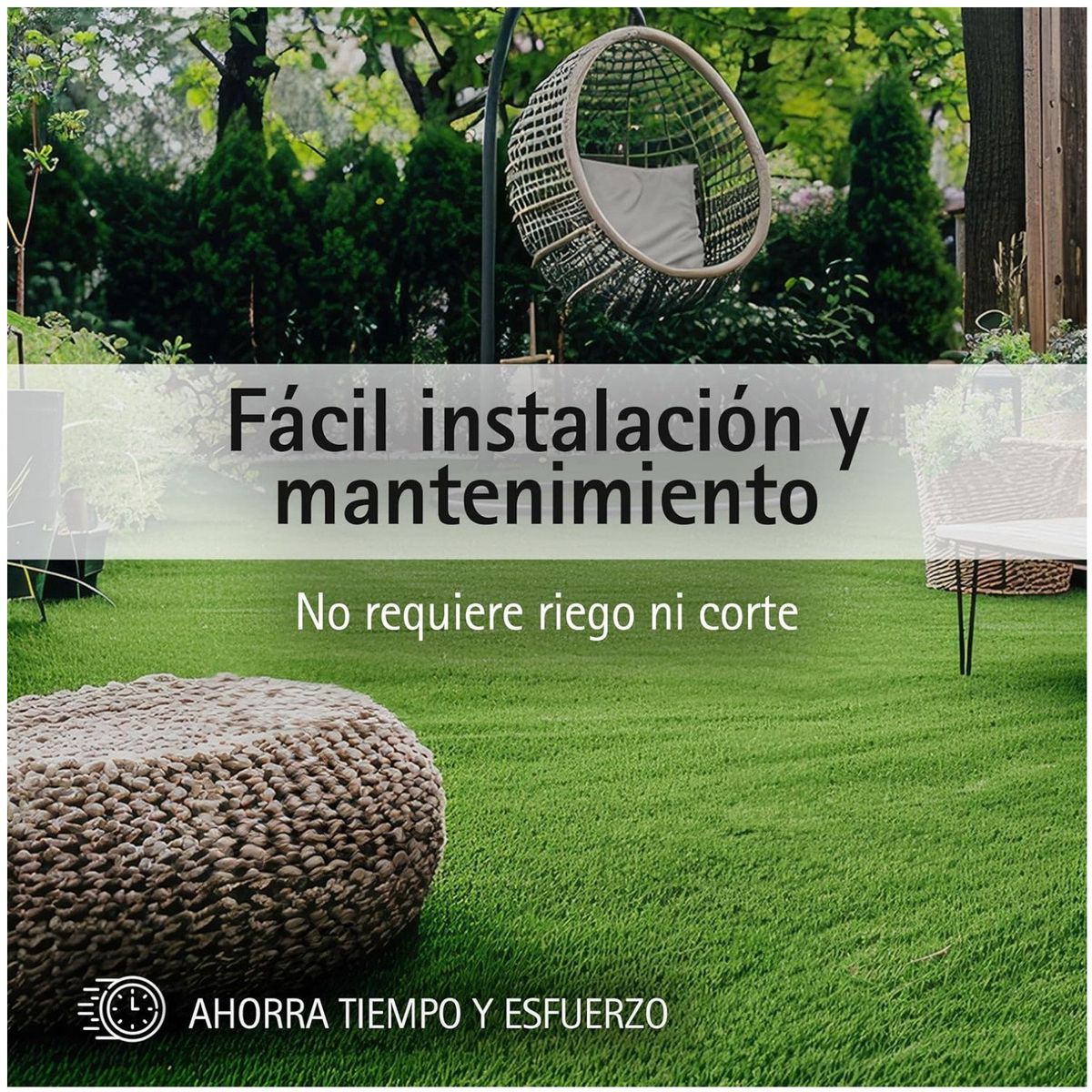 KUANGYE - Pasto Sintético 30 mm Rollo 2 X 1 Metro