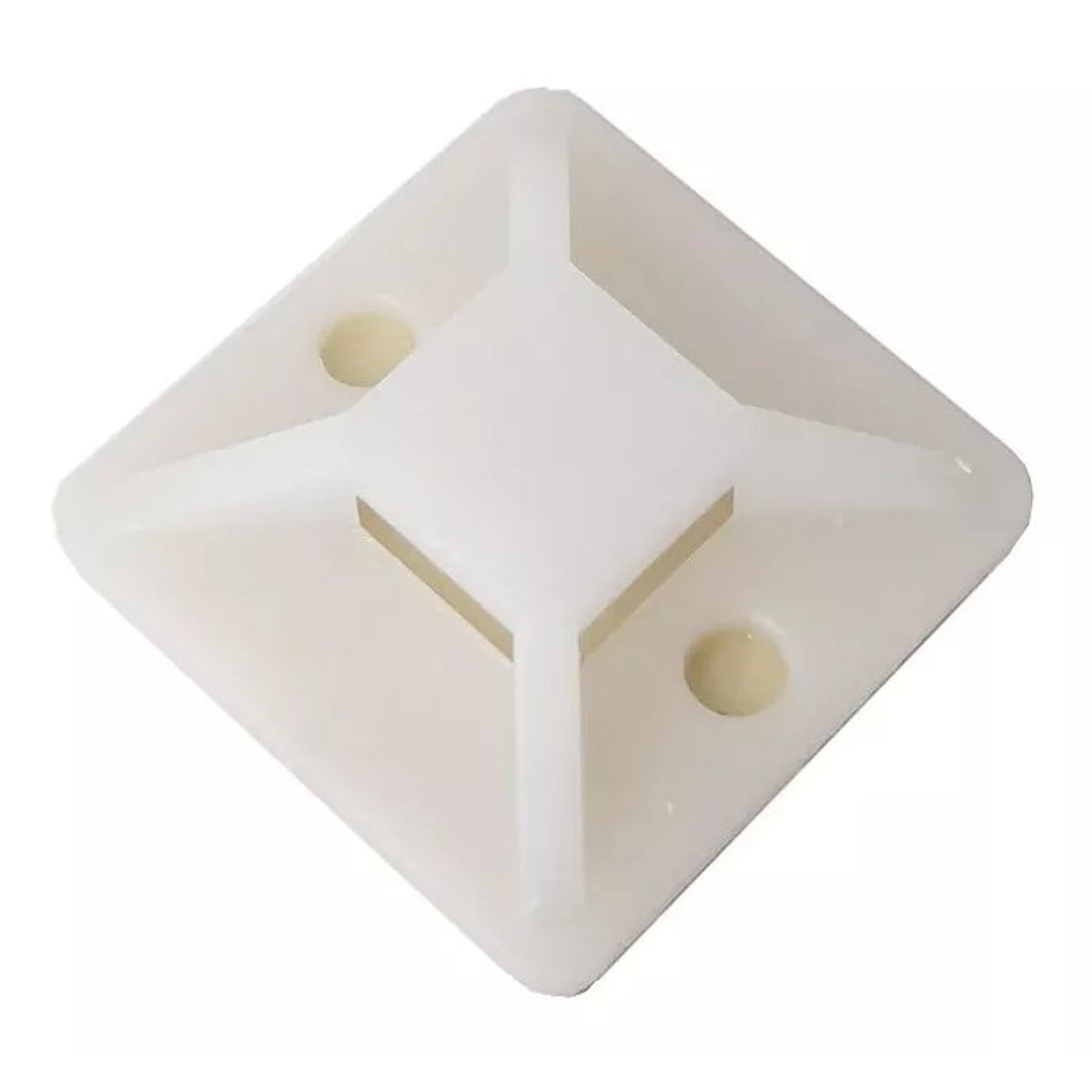 KUANGYE - Base Autoadhesiva 30x30 Mm Para Amarra Cable 100 Unidades
