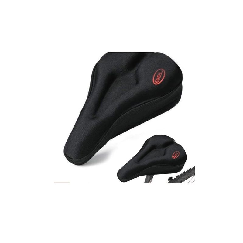 GENERICO - Cubre sillin Doble GEL Negro