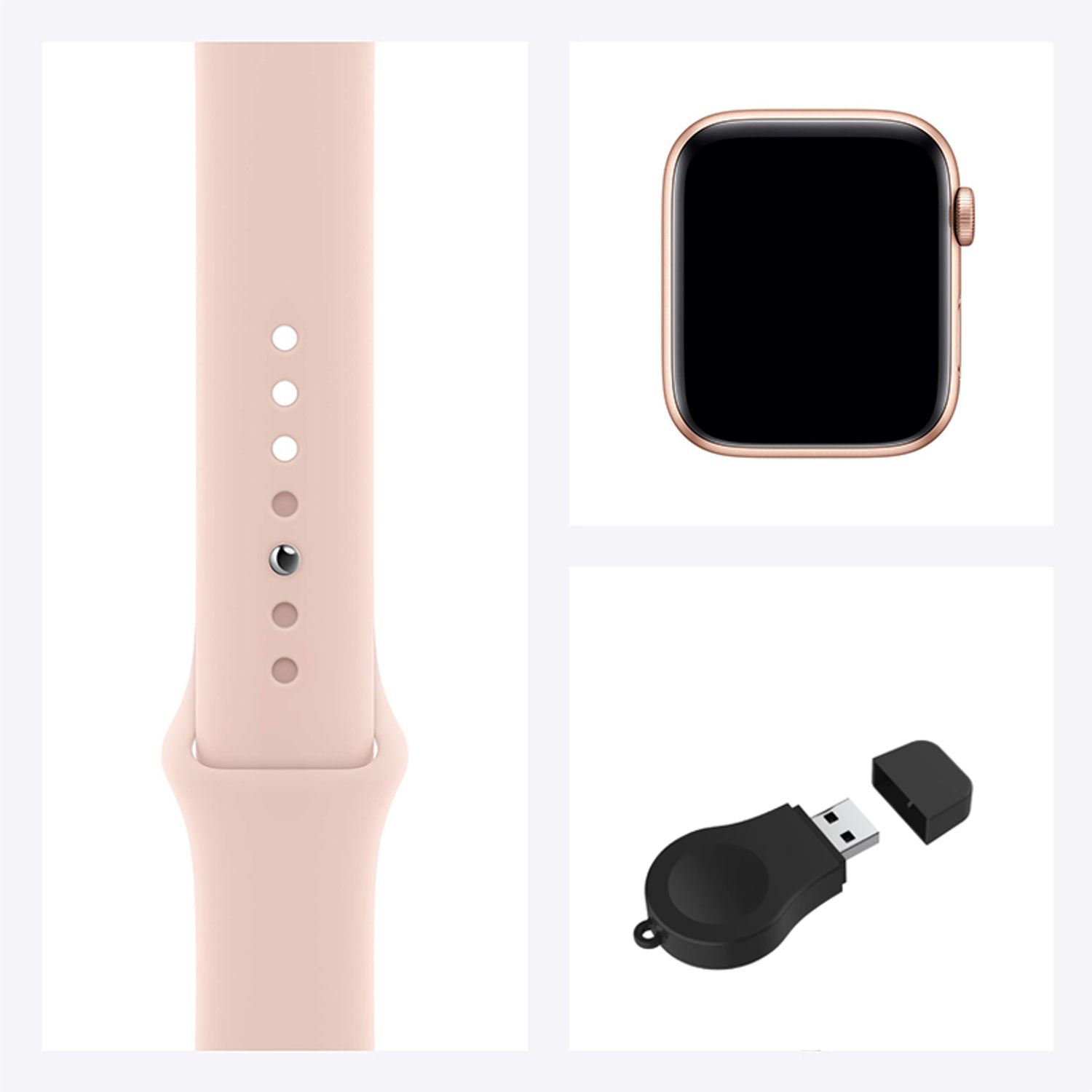 APPLE Apple Watch Series 5 44mm GPS - Rosa Reacondicionado(Semi