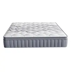 YOMYM - Colchón Premium King Size Upright 3 Caras Blanco Roto 180×200×25cm-