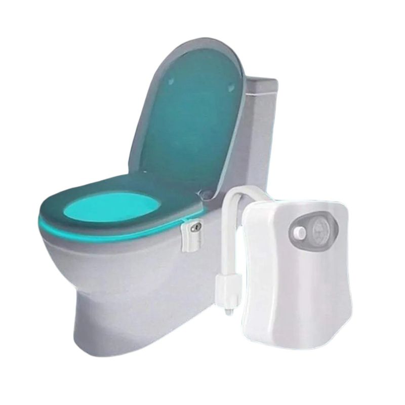 INVENCIBLE - LUZ LED SENSOR PRESENCIA INODORO SANITARIO TOILET WC NC54