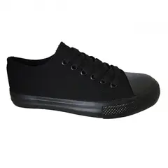 PAND G - Zapatilla Urbana De lona Full Moda Casual Negro - 7080