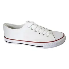 PAND G - Zapatilla Urbana De Mujer Lona Clasica Blanca - 7074