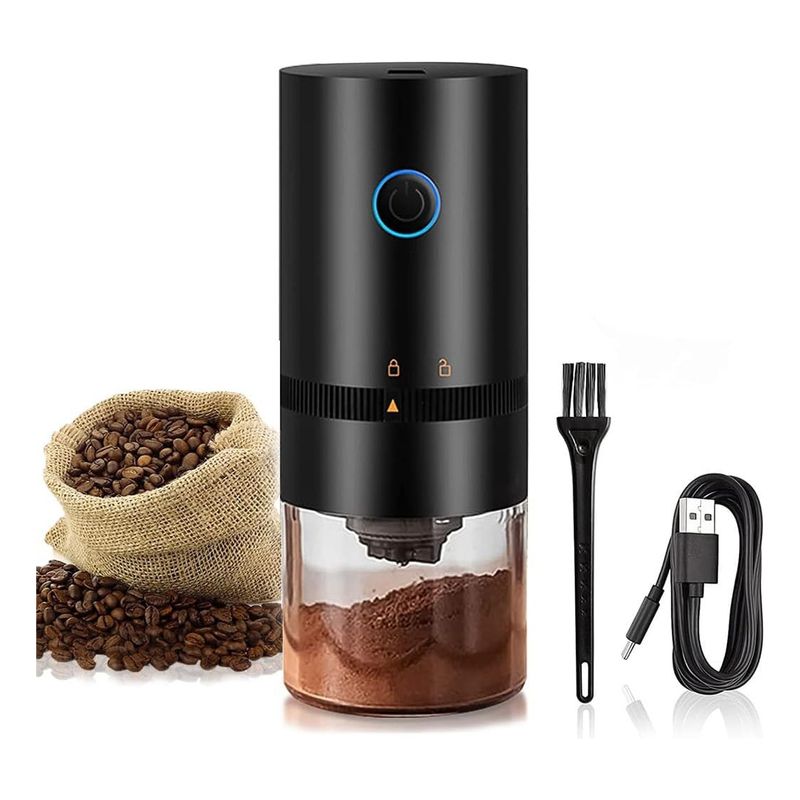 EVERSO - Molinillo De Café Electrico Moledor Portátil Recargable