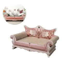 EVERSO - Rascador Tipo Sofa Para Gatos Rascadores Estilo Europeo