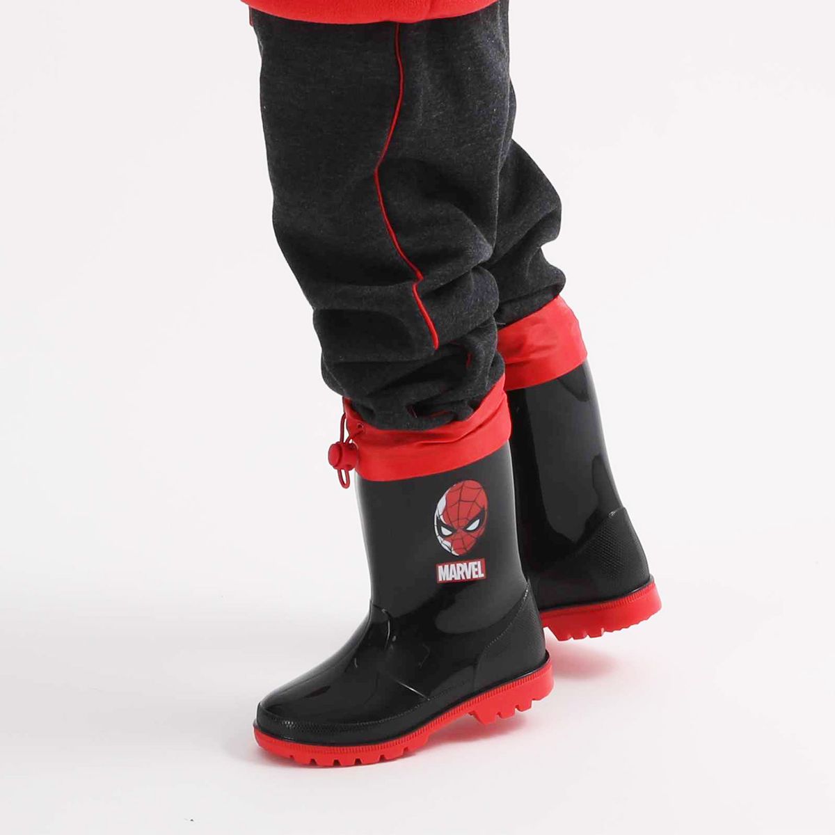 MARVEL - Bota De Agua Con Chiporro Niño Spiderman Mask Negro Marvel