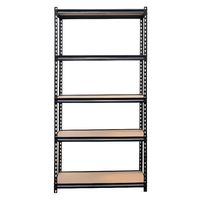 Estante Acero Ranurado 90x40x180 cm 5 Band. 875 Kg