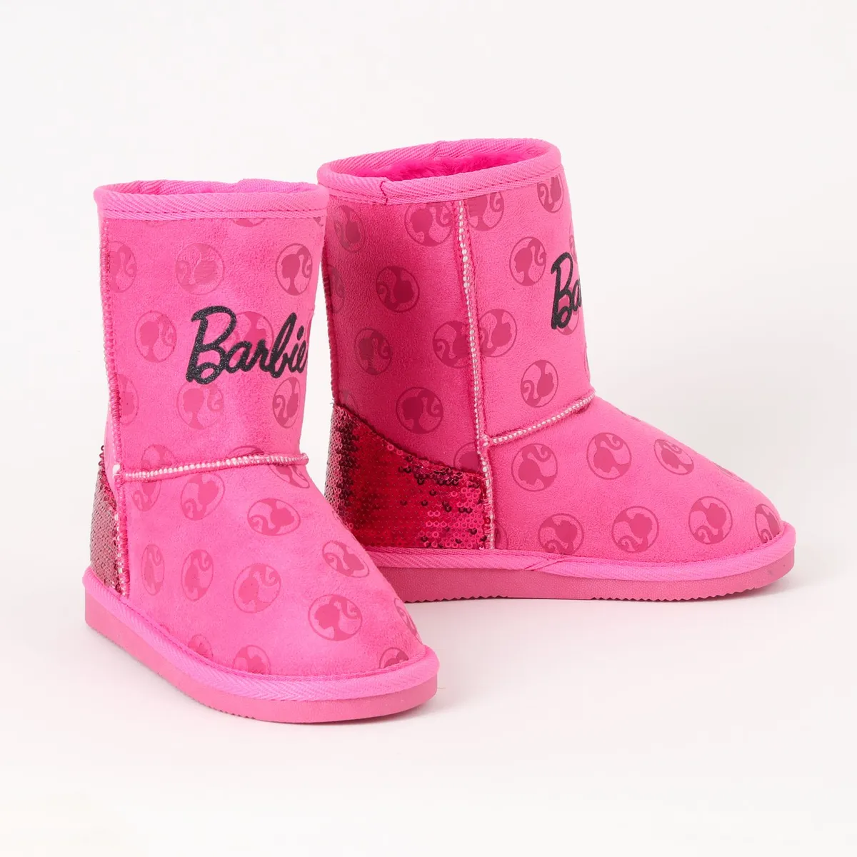 BARBIE - Bota Chiporro Niña Logo Rosado Barbie