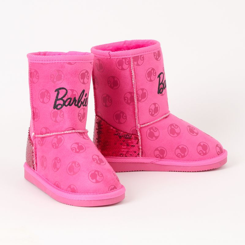 BARBIE - Bota Chiporro Niña Logo Rosado Barbie