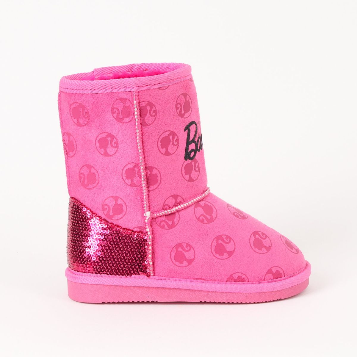 BARBIE - Bota Chiporro Niña Logo Rosado Barbie