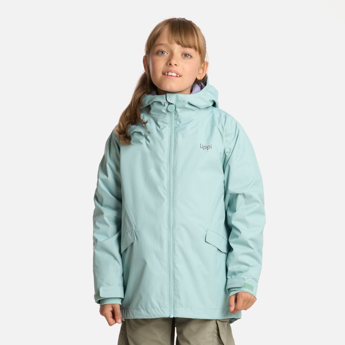 LIPPI - Chaqueta Niña Snowball Fusion-3 Hoody Jacket Celeste Lippi