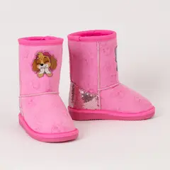PAW PATROL - Bota Chiporro Niña Sky Lentejuelas Rosado
