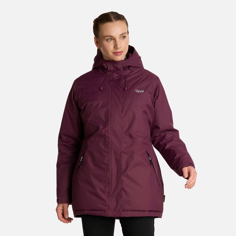 LIPPI - Chaqueta Mujer Gunther B-Dry Hoody Jacket Vino Lippi