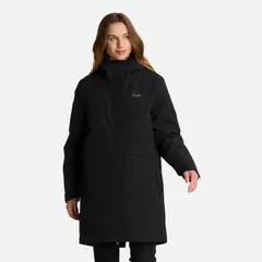 LIPPI - Chaqueta Mujer Mountains Live B-Dry Down Long Jacket Negro