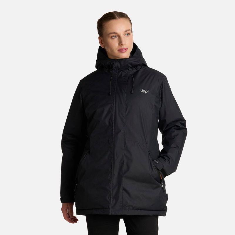 LIPPI - Chaqueta Mujer Gunther B-Dry Hoody Jacket Negro Lippi