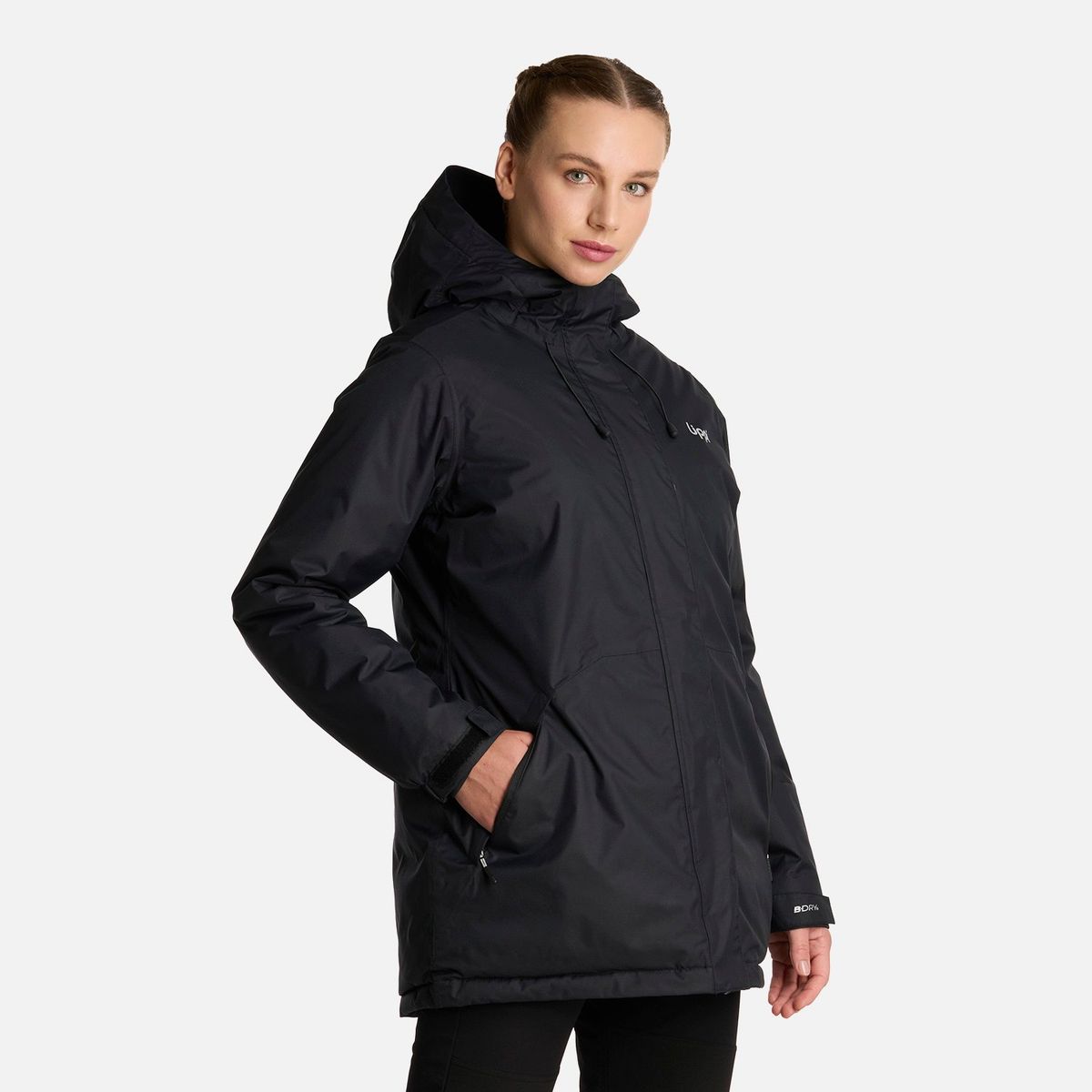 LIPPI - Chaqueta Mujer Gunther B-Dry Hoody Jacket Negro Lippi