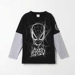 MARVEL - Polera Manga Larga Niño Spiderman Webhead Negro
