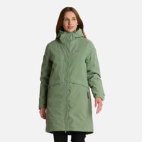 Chaqueta Mujer Mountains Live B-Dry Down Long Jacket Jade Oscuro