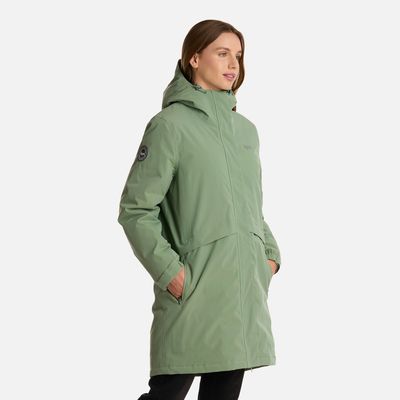 Imagen 2 del producto Chaqueta Mujer Mountains Live B-Dry Down Long Jacket Jade Oscuro
