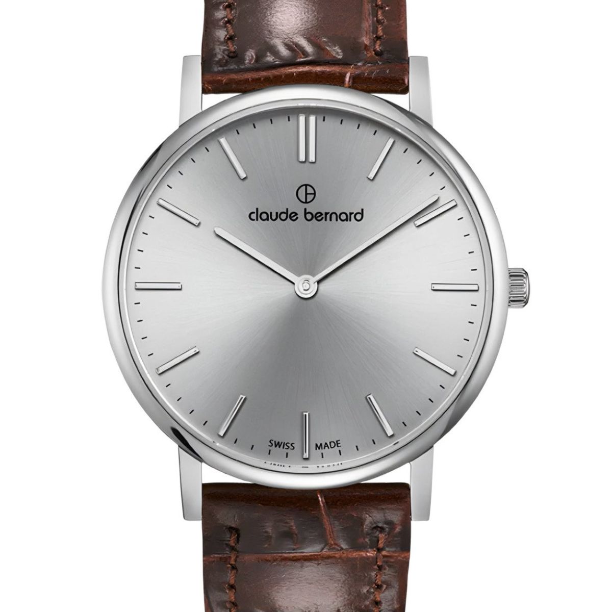 CLAUDE BERNARD - Reloj Claude Bernard Slim Line Esfera Plateada Hombre