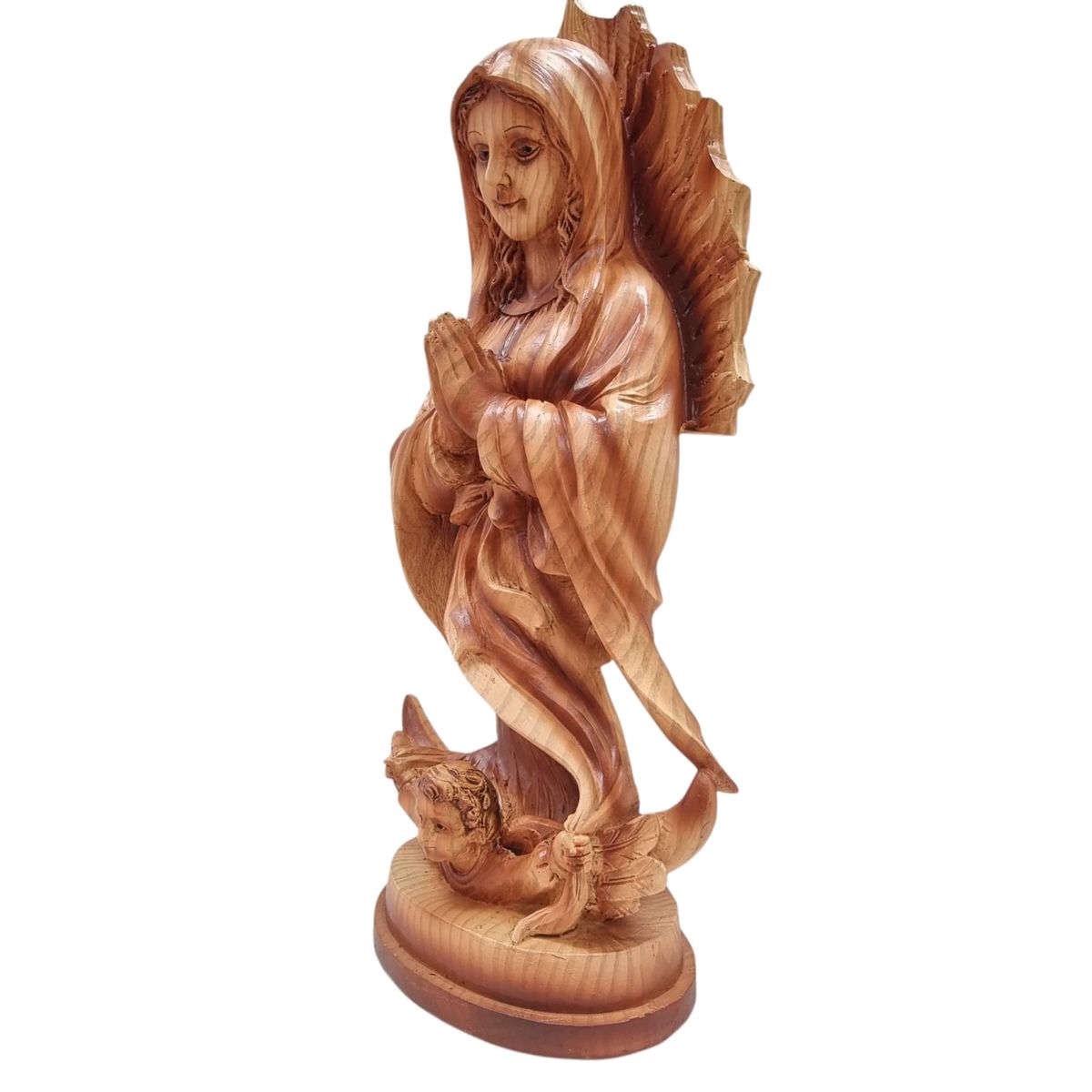 Virgen María Figura Religiosa 35cm, marca GENERICO - Foto 2