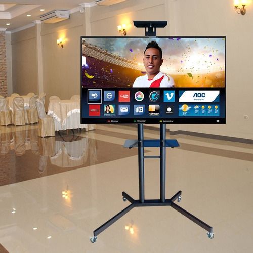 GENERICO Soporte De Tv Con Ruedas 32 A 70 Pedestal Soporte Móvil