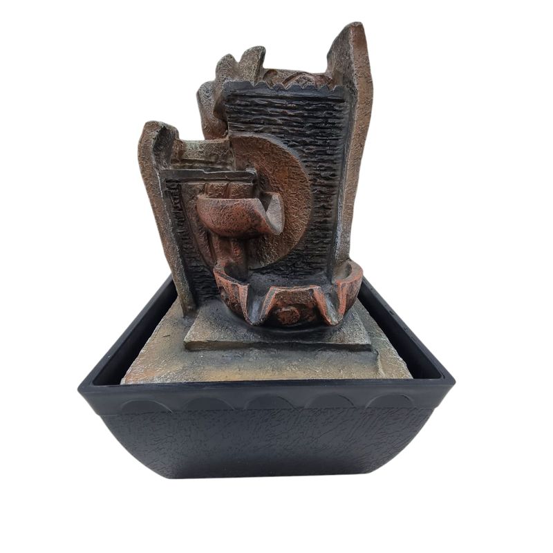 GENERICO - Fuente De Agua  Cántaros Diseño. 19 cm