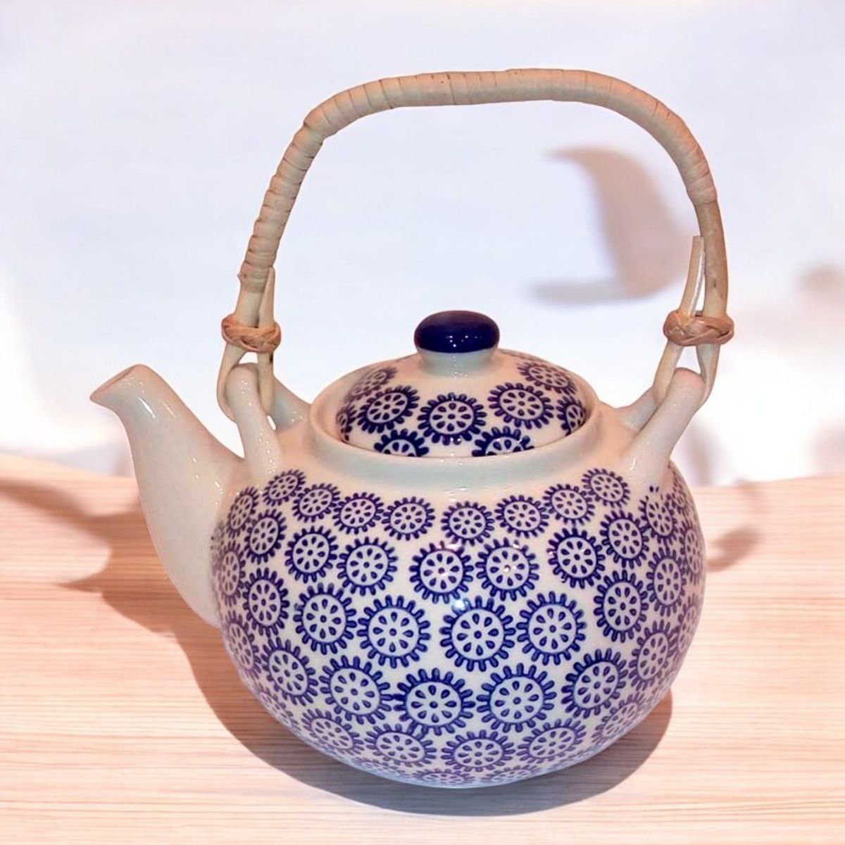 BRIC - Tetera Porcelana Diseño Azul.