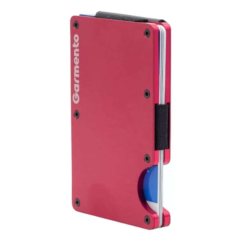 BELIDASHOP - Garmento Billetera Metálica Con Clip Indestructible Rfid