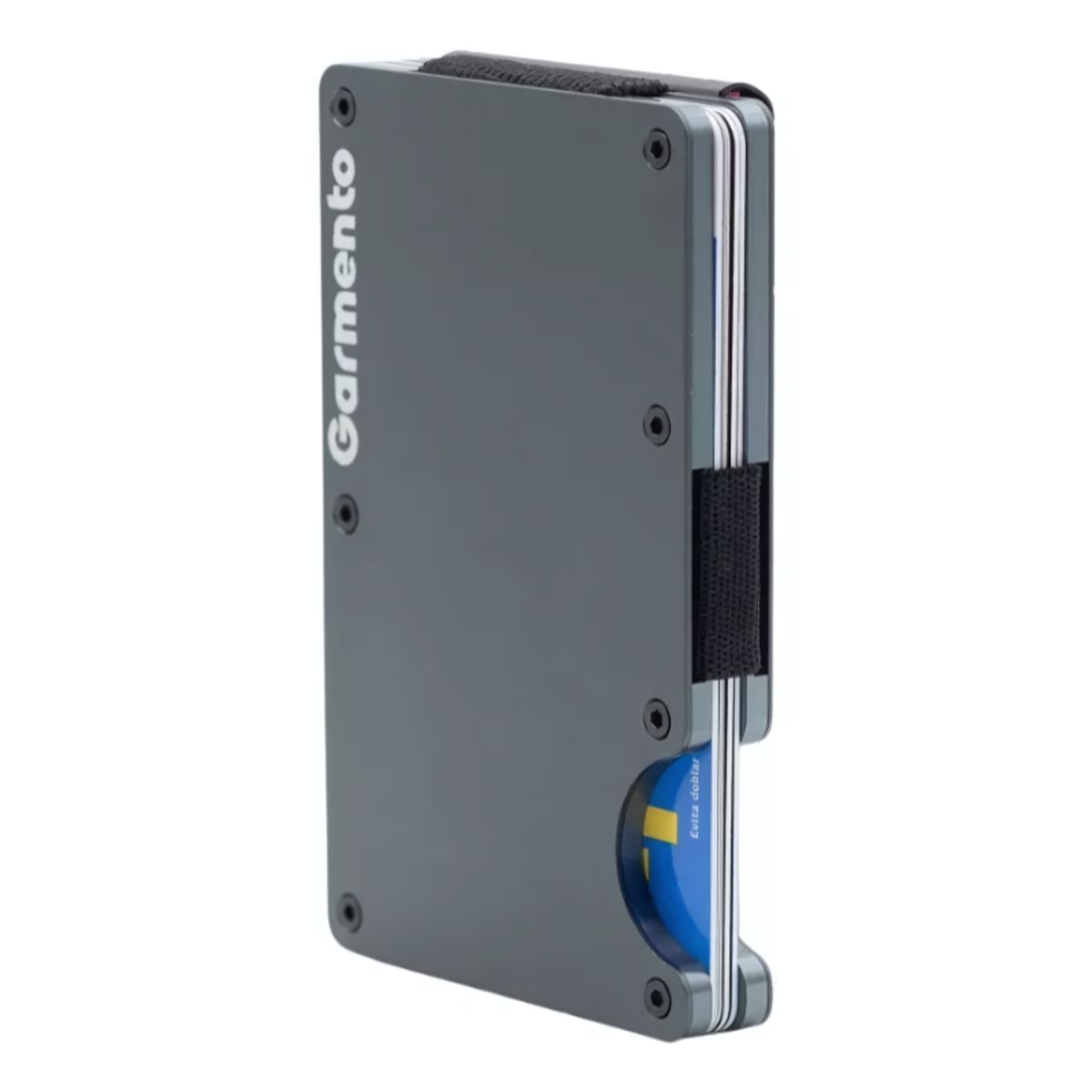 BELIDASHOP - Garmento Billetera Metálica Con Clip Indestructible Rfid