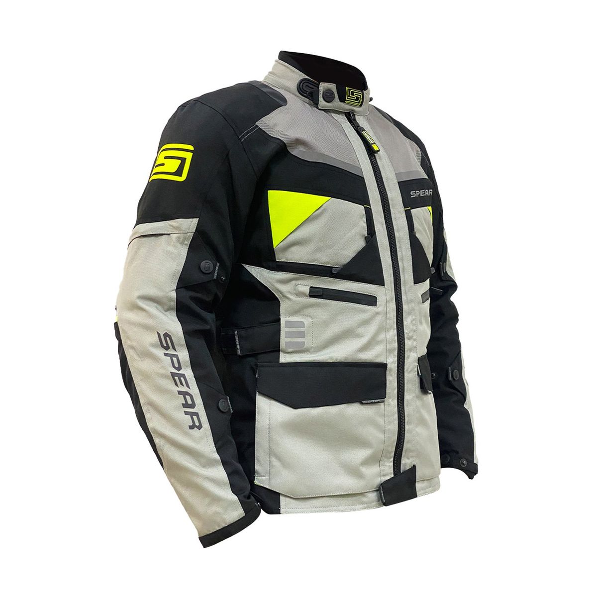 SPEAR - Chaqueta De Moto Spear Tornado Gris