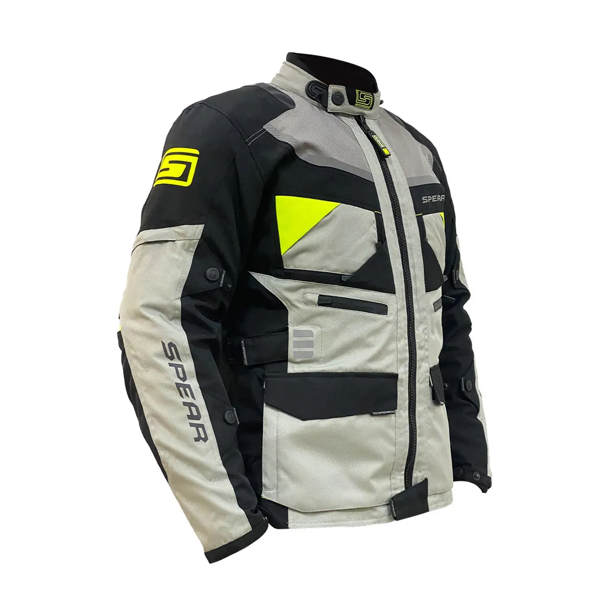 SPEAR - Chaqueta De Moto Spear Tornado Gris