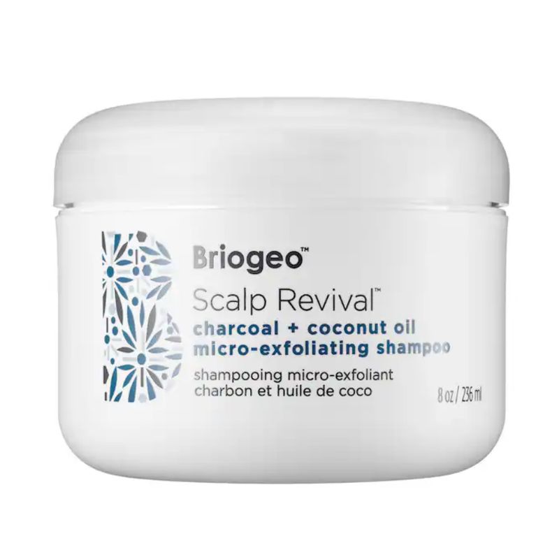 BRIOGEO - Shampoo Exfoliante con Carbón y Aceite de Coco 236 ml Briogeo