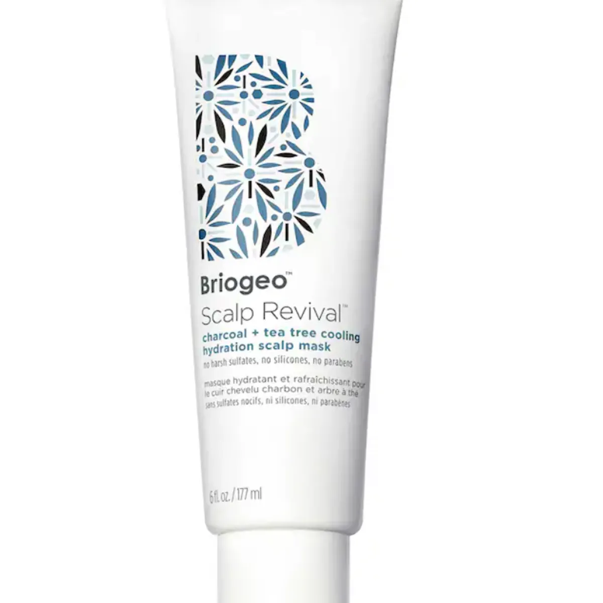 BRIOGEO - Mascarilla Refrescante para el Cabello Seco con Carbon 177 ml Briogeo