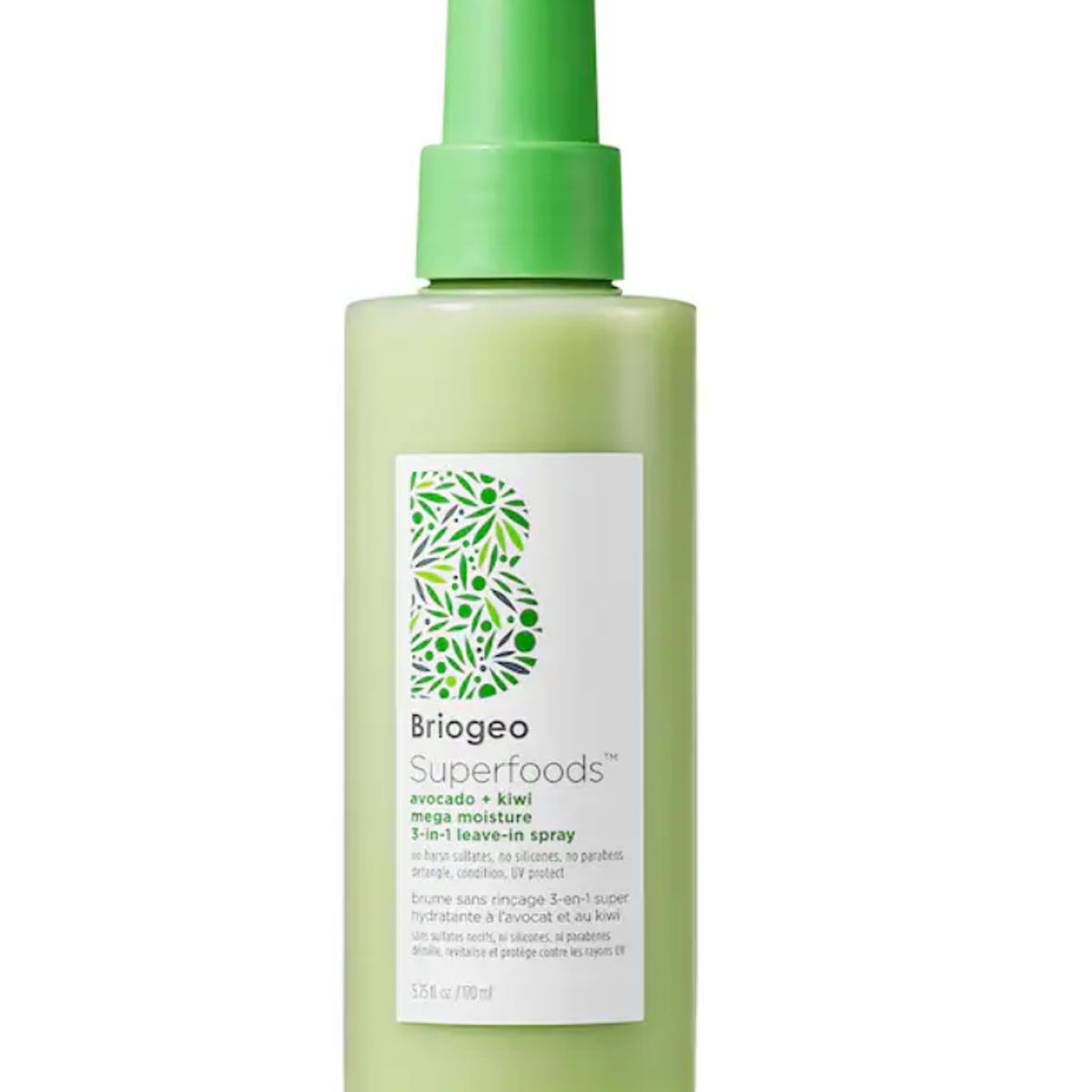 BRIOGEO - Acondicionador sin Enjuage con Aguacate + Kiwi - 170ml Briogeo