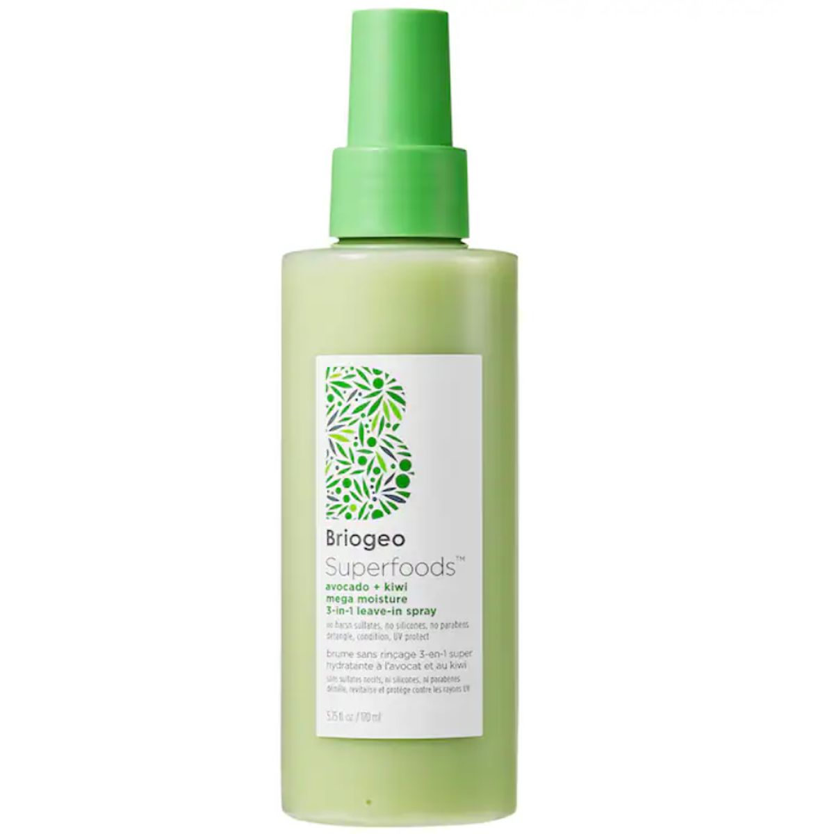 BRIOGEO - Acondicionador sin Enjuage con Aguacate + Kiwi - 170ml Briogeo