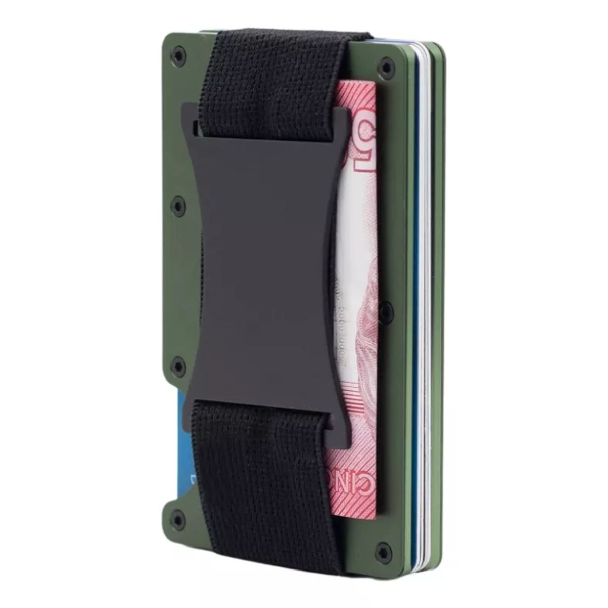 GARMENTO - Garmento Billetera Metálica Con Corra Indestructible Rfid