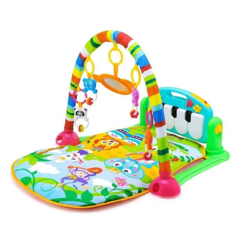 GENERICO - Juguete Gimnasio Musical Con Accesorios Infantil Verde